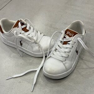 Polo by Ralph Lauren White Kids Sneakers